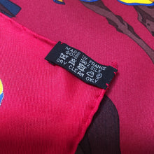 Load image into Gallery viewer, A VINTAGE “RONDS DE MARCHE” HERMÈS SILK SCARF