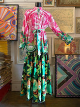 Load image into Gallery viewer, TWO COLOURFUL VOLUMINOUS MAXI GOWNS