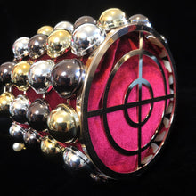 Load image into Gallery viewer, A BARBARELLA STYLE METALLIC CAGE PURSE