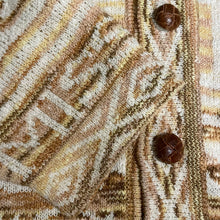 Load image into Gallery viewer, A 1980s MISSONI SANDSTONE TONE CARDIGAN