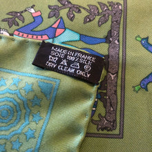 Load image into Gallery viewer, SMALL SIZE HERMÈS SILK, EARLY AMERICA SCARF