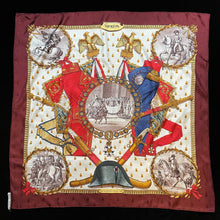 Load image into Gallery viewer, HERMÈS SILK SCARF “NAPOLEON” BY PHILIPPE LEDOUX
