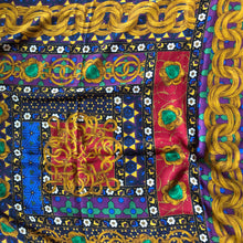 Load image into Gallery viewer, A VINTAGE 80s LARGE WOOL/SILK CHANEL SCARF