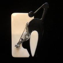 Load image into Gallery viewer, FRENCH VINTAGE LEA STEIN CAT BROOCH