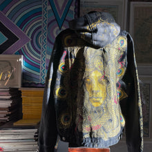 Load image into Gallery viewer, A SPECTACULAR HAND PAINTED MEDUSA JACKET BY TARMAFIA
