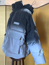 Load image into Gallery viewer, AN OMBRÉ PHOSPHORESCENT PUFFER JACKET