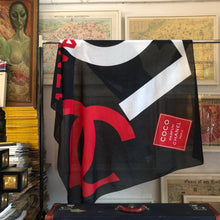 Load image into Gallery viewer, A HUGE 1990s CHANEL COTTON SCARF/SHAWL