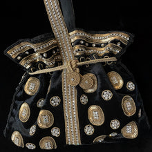Load image into Gallery viewer, A VINTAGE DECORATIVE, EMBROIDERED INDIAN EVENING PURSE