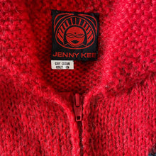 Load image into Gallery viewer, AN ORIGINAL JENNY KEE 1980s HAND KNIT WITH COCKATOO DESIGN