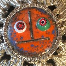 Load image into Gallery viewer, A VINTAGE MODERNIST ENAMEL ART BRACELET