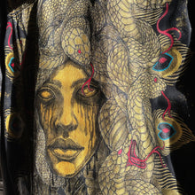 Load image into Gallery viewer, A SPECTACULAR HAND PAINTED MEDUSA JACKET BY TARMAFIA