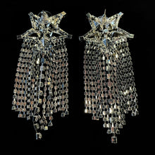 Load image into Gallery viewer, DIAMANTÉ SHOOTING STAR EARRINGS