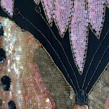 Load image into Gallery viewer, A HIGH QUALITY 1980s SEQUINNED BUTTERFLY TOP