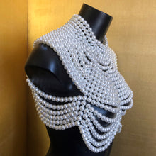 Load image into Gallery viewer, A DRAPING PEARL BODICE
