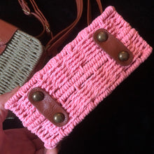 Load image into Gallery viewer, BASKETWEAVE MINI CASE BAG