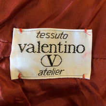 Load image into Gallery viewer, A VALENTINO 80s COPPER BROCADE JACKET