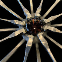 Load image into Gallery viewer, A SUBSTANTIAL 1970s HORSESHOE NAIL PENDANT