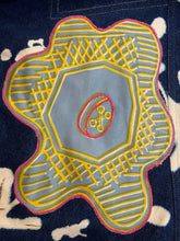 Load image into Gallery viewer, A LATE 80s ZANDRA RHODES DENIM DRESS.