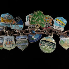 Load image into Gallery viewer, A VINTAGE AUSTRALIAN TOURIST CHARMS BRACELET