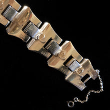 Load image into Gallery viewer, ART DECO 1940s ARCANSAS GILT BRACELET