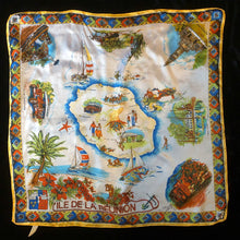 Load image into Gallery viewer, A COLLECTION OF SIX VINTAGE TOURIST SCARVES