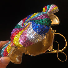 Load image into Gallery viewer, BRILLIANT-SET CRYSTAL SWEETIE FANTASY CLUTCH
