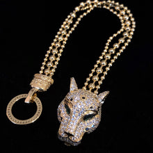 Load image into Gallery viewer, A BIG CAT DIAMANTÉ AND CHAIN COLLECTION