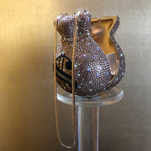 Load image into Gallery viewer, A BRILLIANT CRYSTAL MONEY BAG CLUTCH