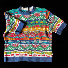 Load image into Gallery viewer, AN EARLY, 1980s COOGI COTTON SHORT SLEEVED JUMPER