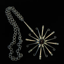 Load image into Gallery viewer, A SUBSTANTIAL 1970s HORSESHOE NAIL PENDANT