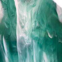 Load image into Gallery viewer, A MARBLED PERSPEX CUBE BAG