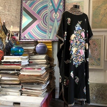 Load image into Gallery viewer, A VINTAGE HAND EMBROIDERED PONCHO/ DRESS FROM KASHMIR