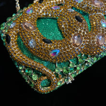 Load image into Gallery viewer, A FANTASY JEWELLED MEDUSA EVENING CLUTCH