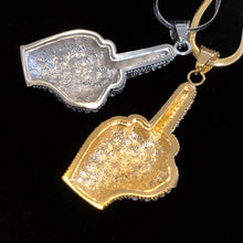 Load image into Gallery viewer, FINGER DIAMANTÉ PENDANT