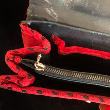 Load image into Gallery viewer, A PLUSH ITALIAN 1960s VELVETINE BAG BY GIOTTI OF FLORENCE