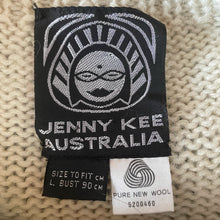 Load image into Gallery viewer, A 1980s GUMNUTS AND LEAVES KNIT CARDIGAN BY JENNY KEE