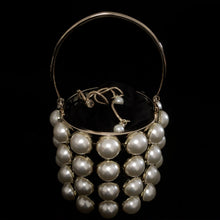 Load image into Gallery viewer, PEARL CAGE BASKET EVENING BAG