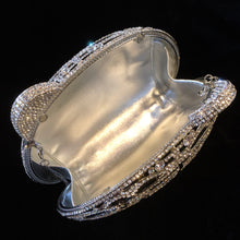 Load image into Gallery viewer, A DIAMANTÉ ENCRUSTED TIGER FANTASY CLUTCH