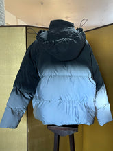 Load image into Gallery viewer, AN OMBRÉ PHOSPHORESCENT PUFFER JACKET