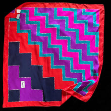 Load image into Gallery viewer, A VINTAGE 1980s YVES SAINT LAURENT POST MODERN SCARF
