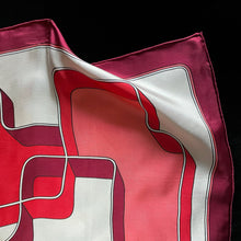 Load image into Gallery viewer, A 1970s MODERNIST SILK SCARF BY PIERRE CARDIN