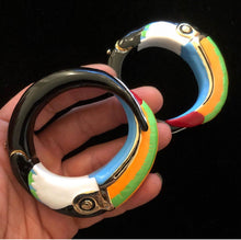 Load image into Gallery viewer, A QUALITY HAND CRAFTED ENAMELLED TOUCAN BRACELET