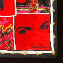 Load image into Gallery viewer, A VINTAGE 1990s PALOMA PICASSO POP ART PRINT SCARF