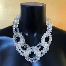 Load image into Gallery viewer, A VINTAGE ARTISAN GLASS NECKLACE BY MARINA AND SUSANNA SENT OF MURANO