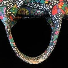 Load image into Gallery viewer, A VINTAGE 1980s JENNY KEE PRINTED CANVAS TOTE