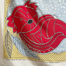 Load image into Gallery viewer, AN EXTRA LARGE 1980s SILK KOALA SCARF