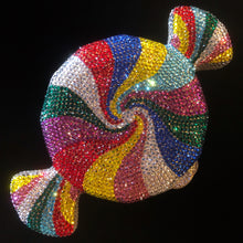 Load image into Gallery viewer, BRILLIANT-SET CRYSTAL SWEETIE FANTASY CLUTCH