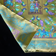 Load image into Gallery viewer, SMALL SIZE HERMÈS SILK, EARLY AMERICA SCARF