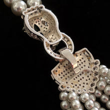 Load image into Gallery viewer, A BIG CAT PEARL TASSEL NECKLACE