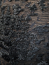 Load image into Gallery viewer, A LATE VICTORIAN/ EDWARDIAN SILK BEADED SHAWL